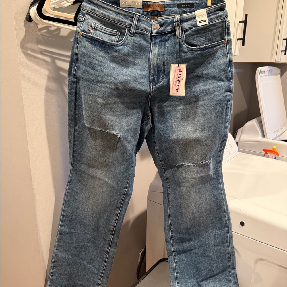 Judy Blue Women's Boyfriend Jeans - Classic Blue
